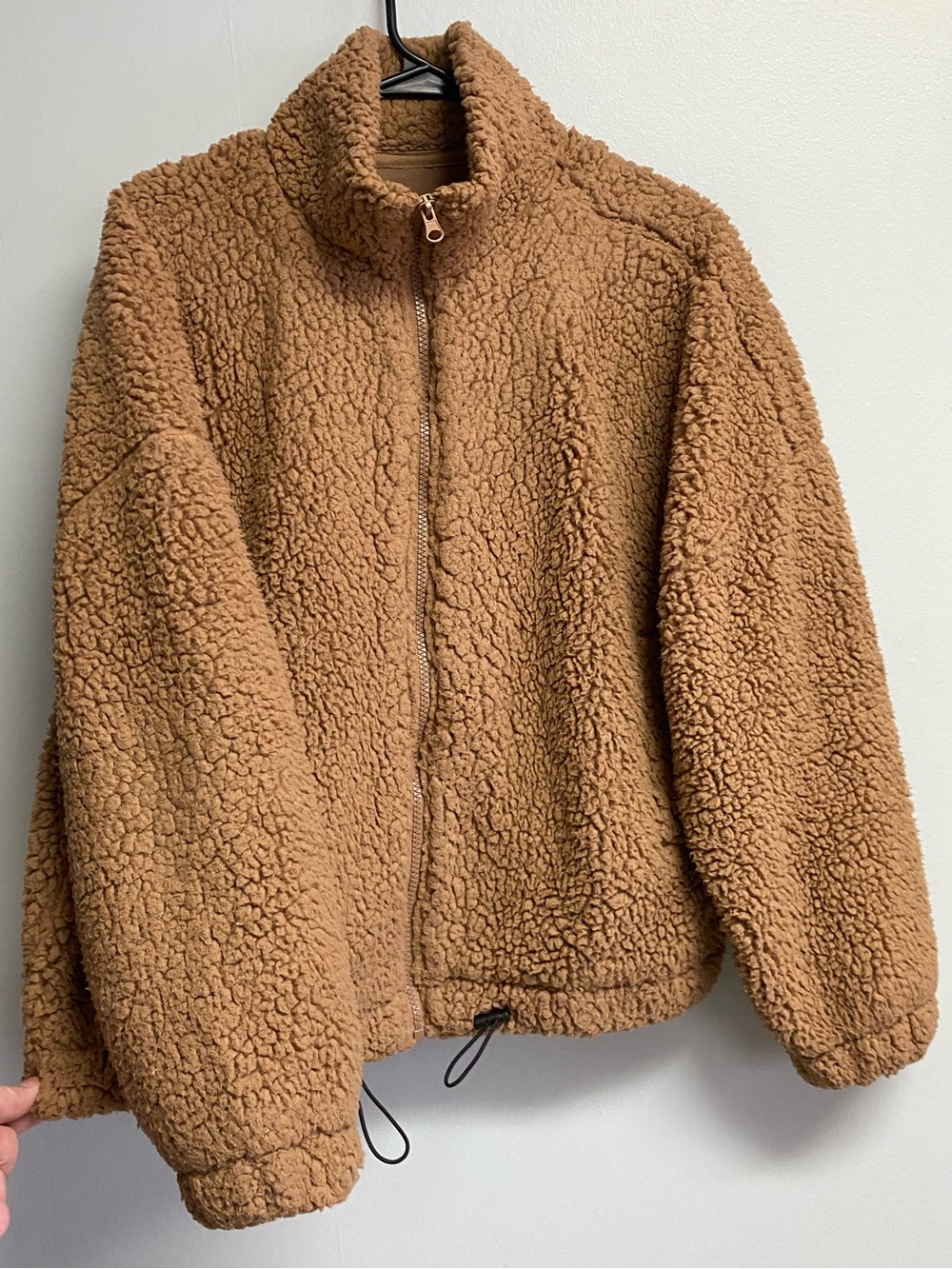 COMFY COZY TEDDY BEAR STYLE JACKET COAT - LARGE - Picture 3 of 8